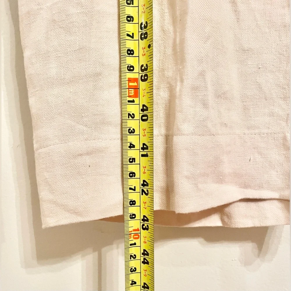 Talbot's: Classic Linen Trousers Cream Size 18W- EUC - Picture 9 of 9